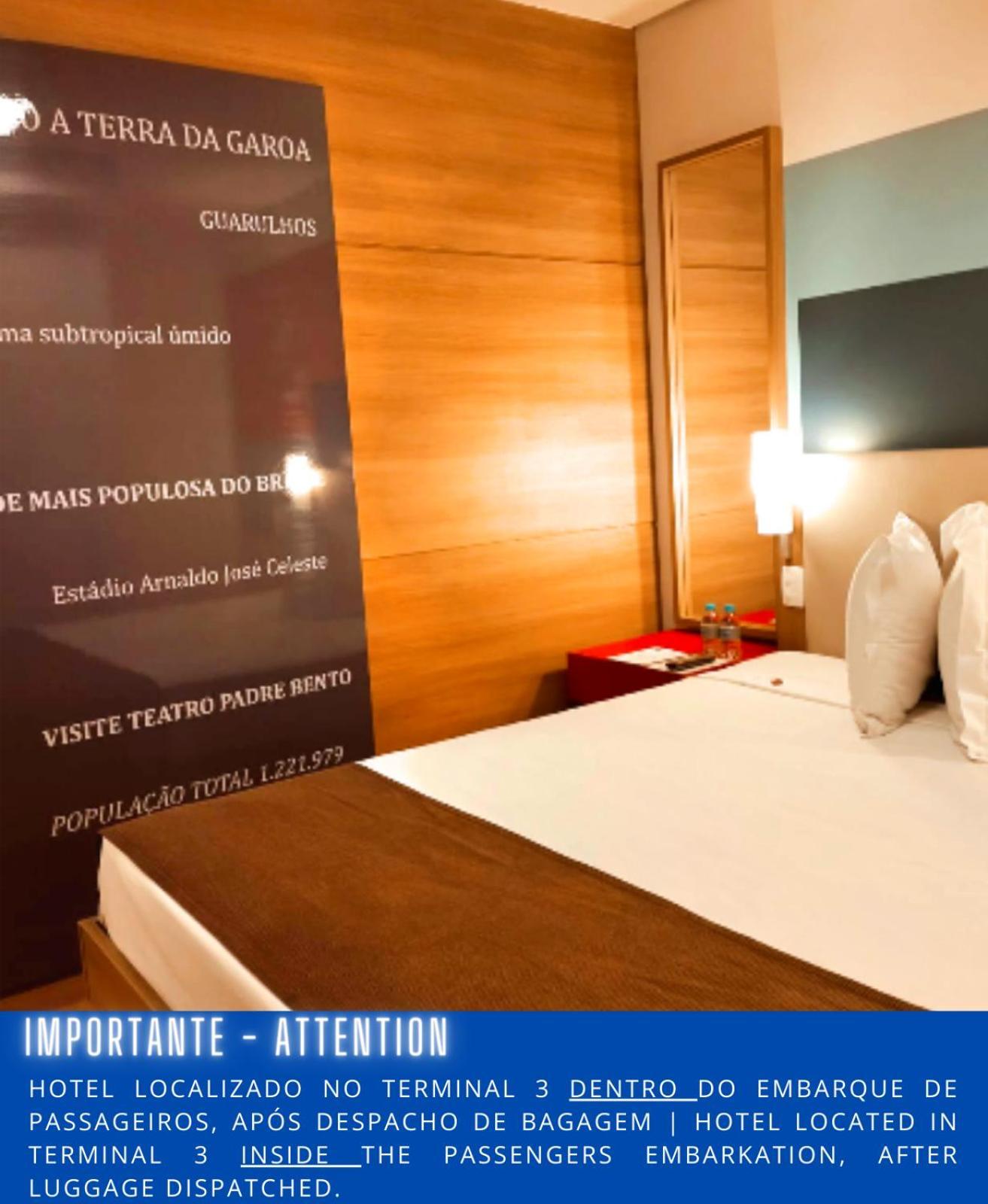 Tryp By Wyndham Sao Paulo Airport - Hotel De Transito Terminal 3 -Lado Ar - Area Restrita A Passageiros Ja Embarcados - Piso 1 Guarulhos Kültér fotó