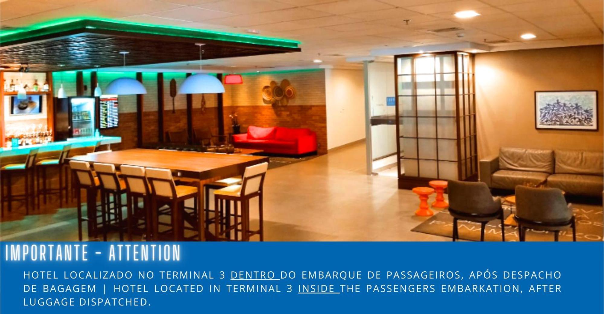 Tryp By Wyndham Sao Paulo Airport - Hotel De Transito Terminal 3 -Lado Ar - Area Restrita A Passageiros Ja Embarcados - Piso 1 Guarulhos Kültér fotó