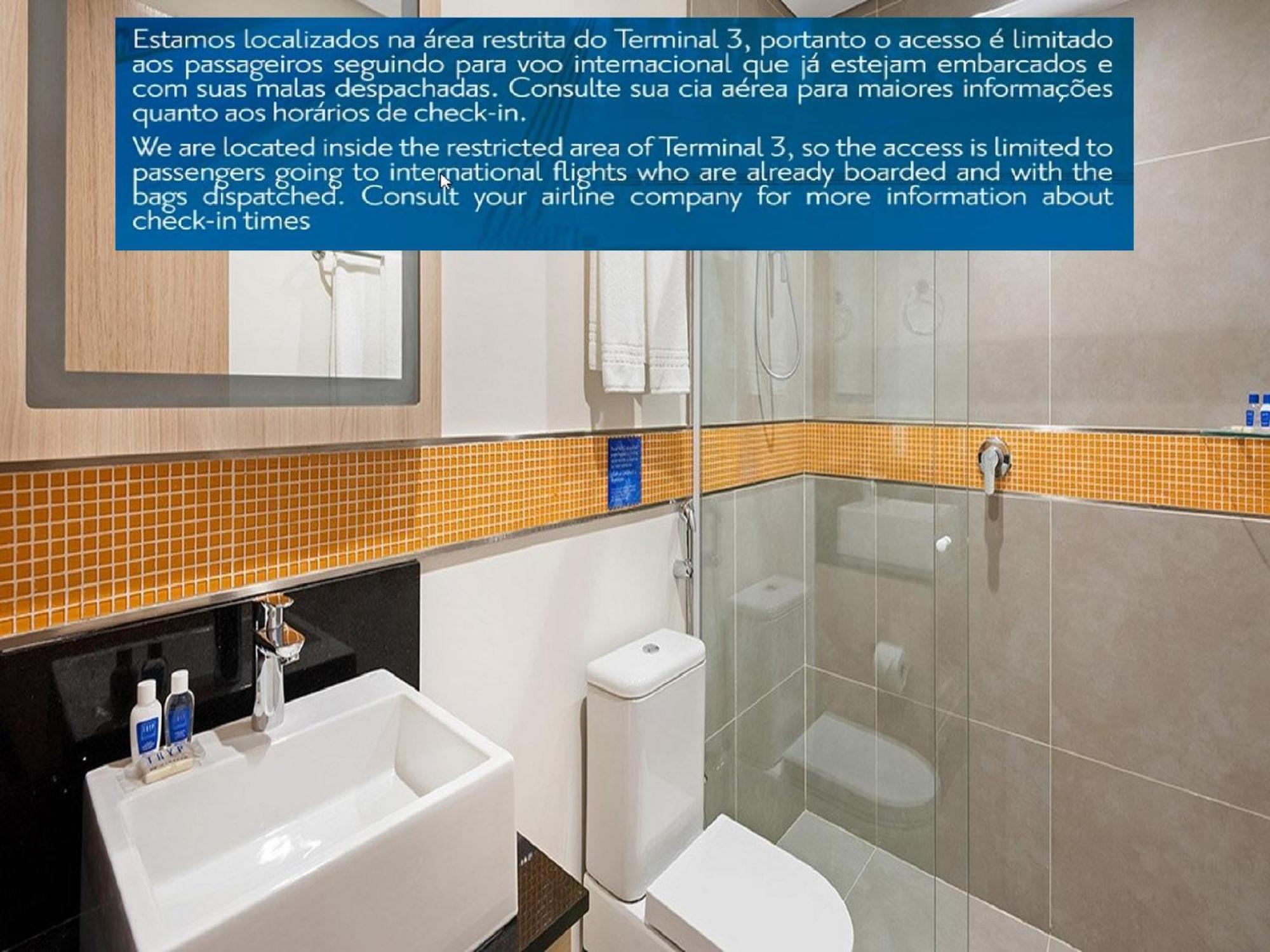 Tryp By Wyndham Sao Paulo Airport - Hotel De Transito Terminal 3 -Lado Ar - Area Restrita A Passageiros Ja Embarcados - Piso 1 Guarulhos Kültér fotó