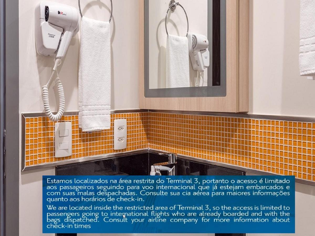 Tryp By Wyndham Sao Paulo Airport - Hotel De Transito Terminal 3 -Lado Ar - Area Restrita A Passageiros Ja Embarcados - Piso 1 Guarulhos Kültér fotó